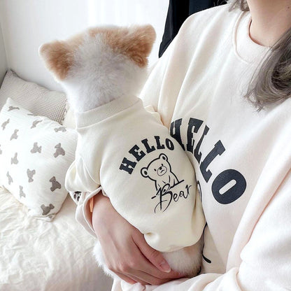 Hello Bear Sweater