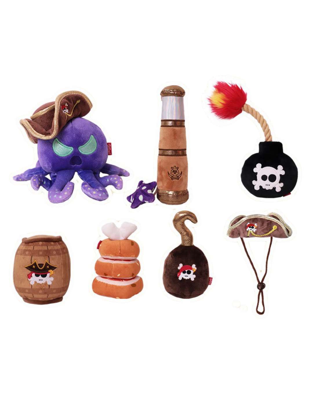 GIGWI Pirate Toy Series